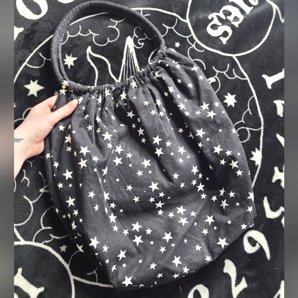 Star Patterned Slouch shoulder bag/beach bag🌟🌟🌟